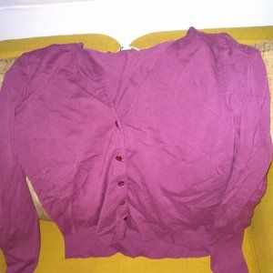 Fushia Vintage style cardigan